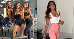 “The team doesn’t fail” - Lionel Messi’s wife Antonela Roccuzzo spotted working out with Sergio Busquets’ partner Elena Galera