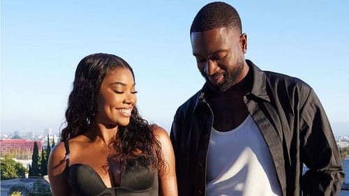 Gabrielle Union (left) and Dwyane Wade. (Photo: Gabrielle Union/Instagram)