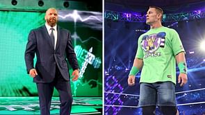 Triple H sends John Cena a message seconds before first ever appearance on WWE NXT