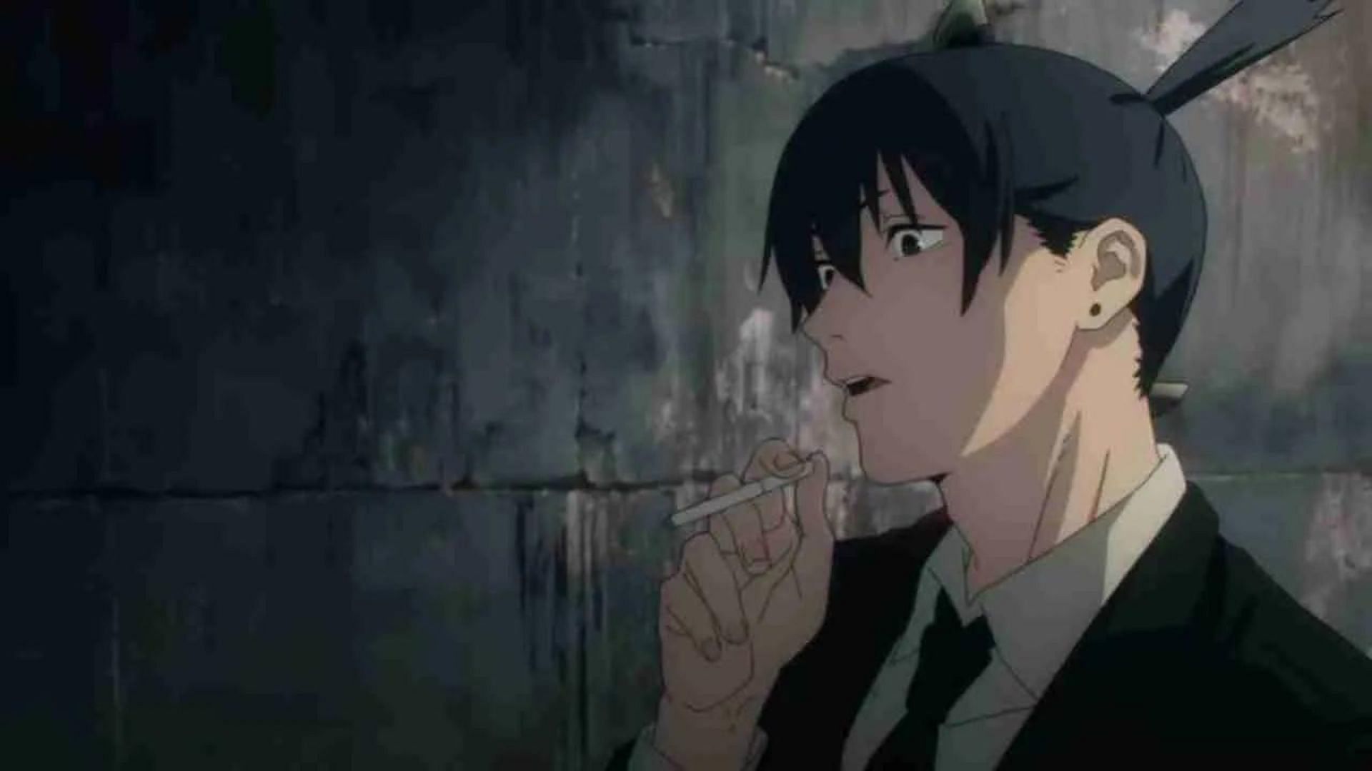 Download Anime Guy Smoking As Instagram PFP Wallpaper | Wallpapers.com