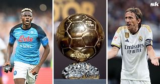 Ballon d'Or 2023: Luka Modric and Victor Osimhen feature as rankings 8-10 revealed