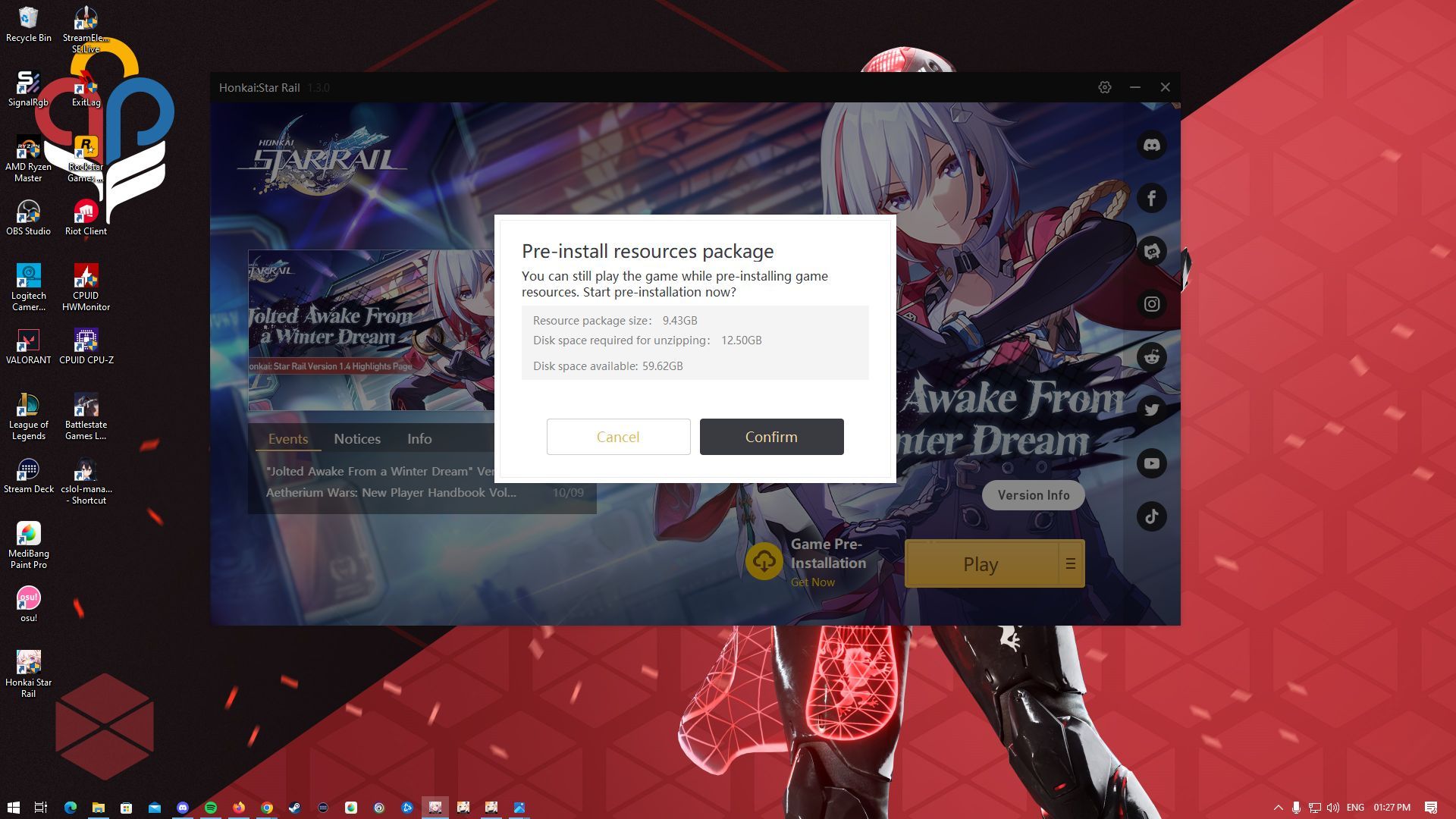 version 1.2 pre-download: How to pre-install Honkai Star Rail version 1.2?  Download size and more