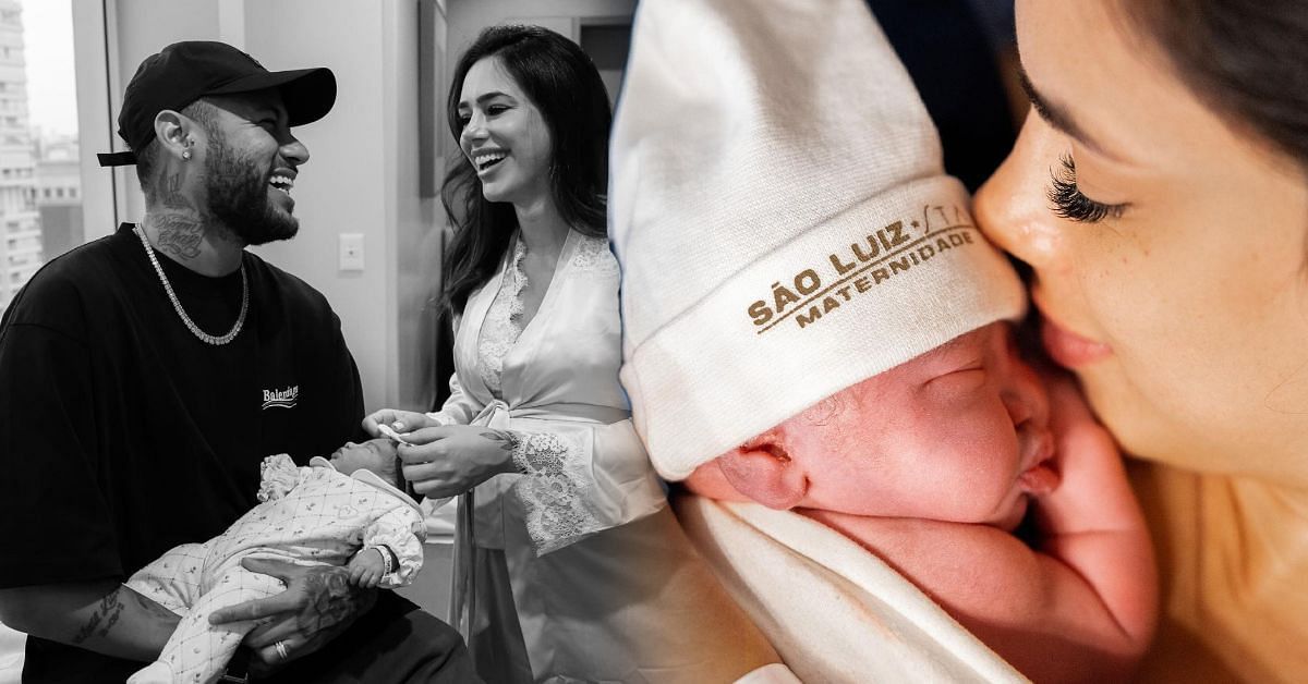 Neymar became a father for a second time.