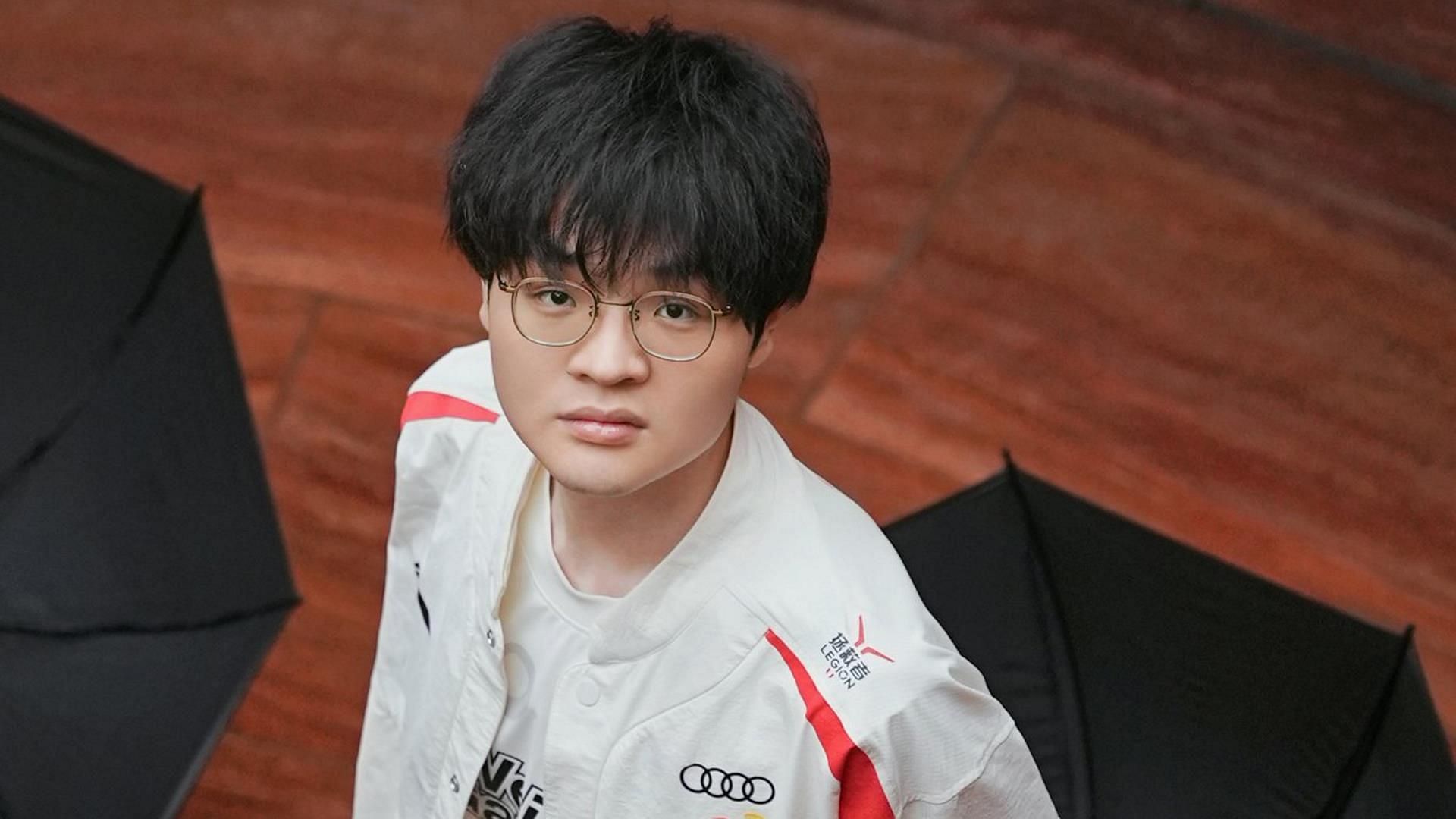 Weibo Gaming&#039;s Weiwei (Image via LoL Esports)