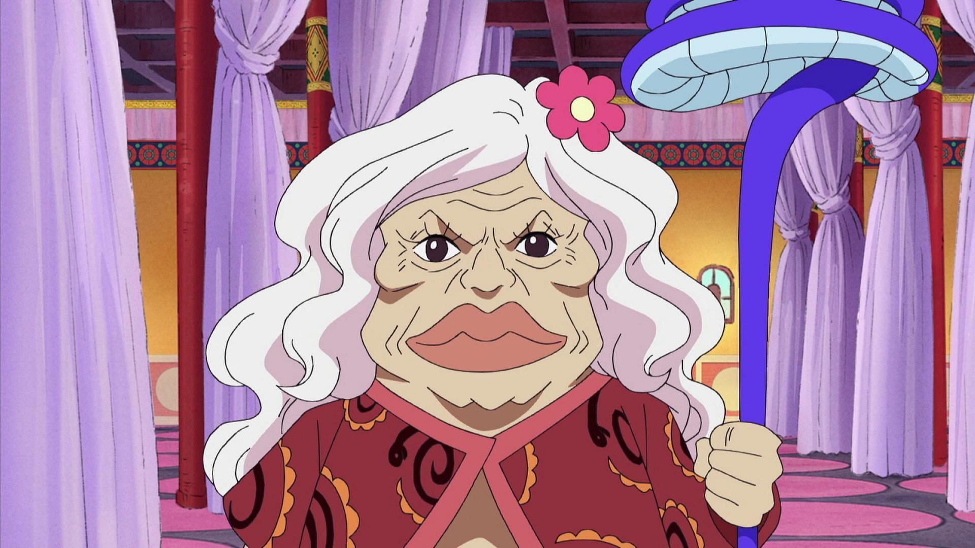 Gloriosa&#039;s current appearance (Image via Toei Animation, One Piece)