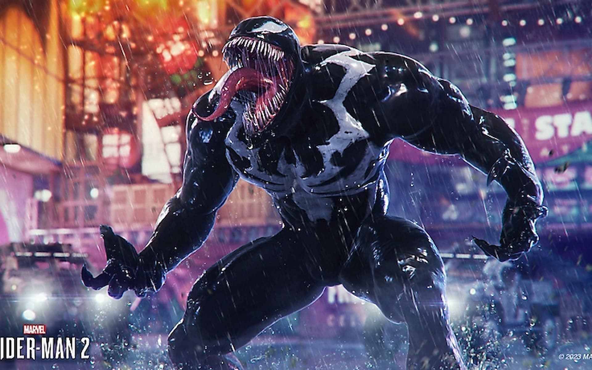 Venom makes his appearance (Image via Insomniac Games)