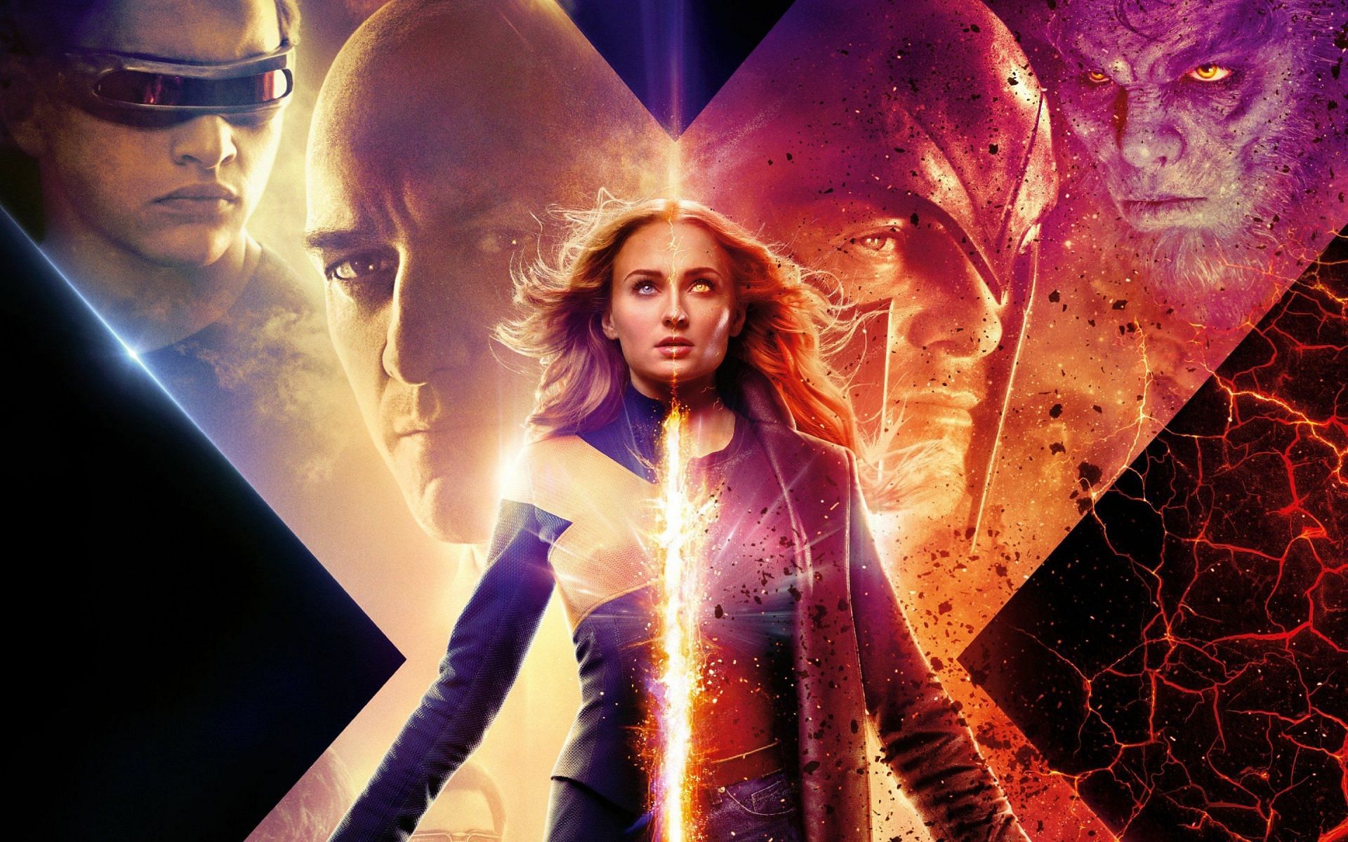 In 2019, Dark Phoenix was released as a movie that explored the Dark Phoenix storyline, from the Marvel comics. (Image via Marvel)