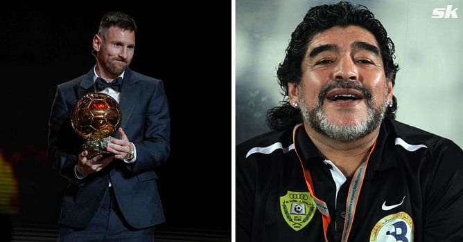 “Wherever you are, this is also for you” – Lionel Messi pays tribute to late Diego Maradona after Ballon d'Or win