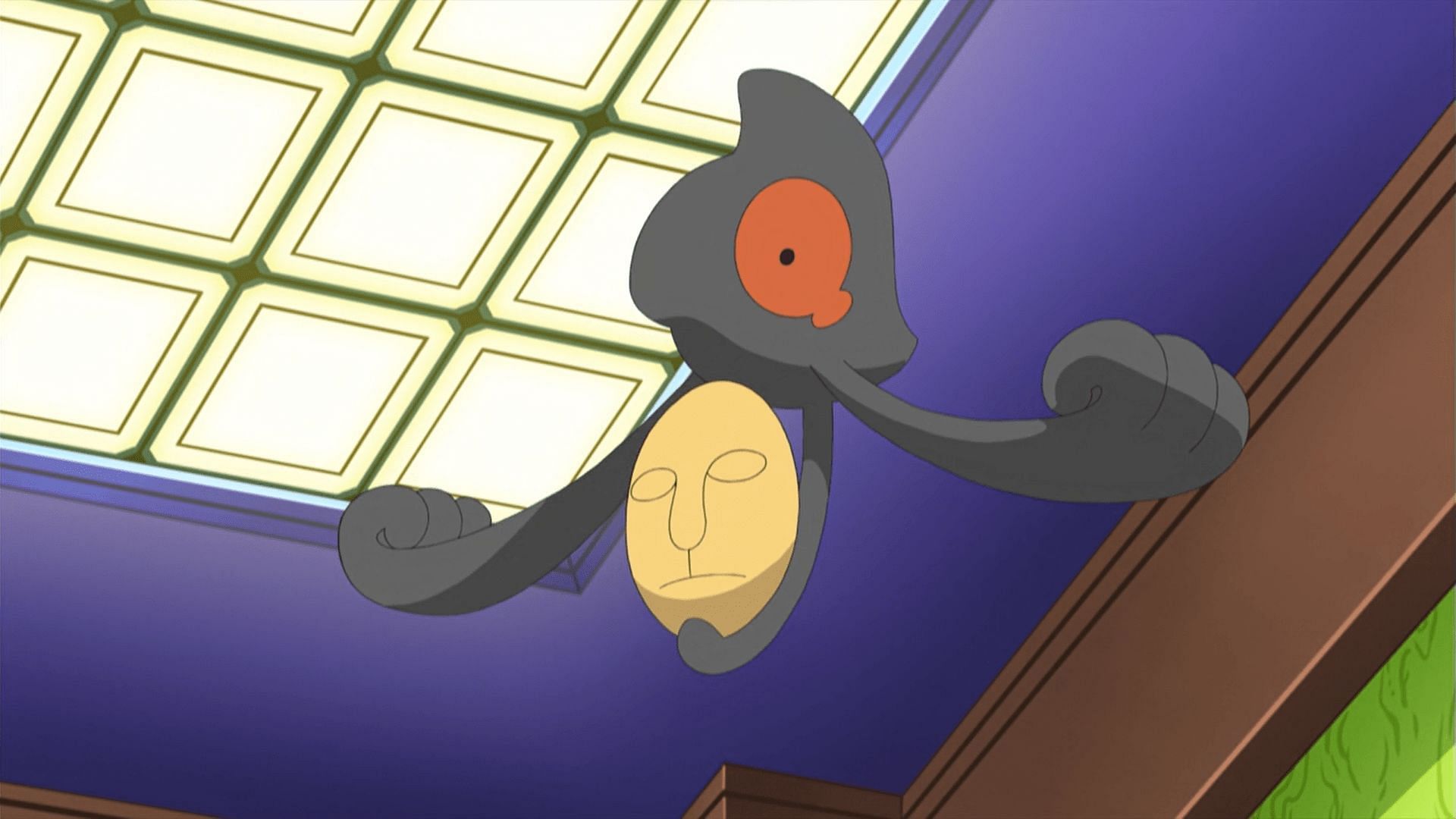 Yamask as seen in the anime (Image via The Pokemon Company)