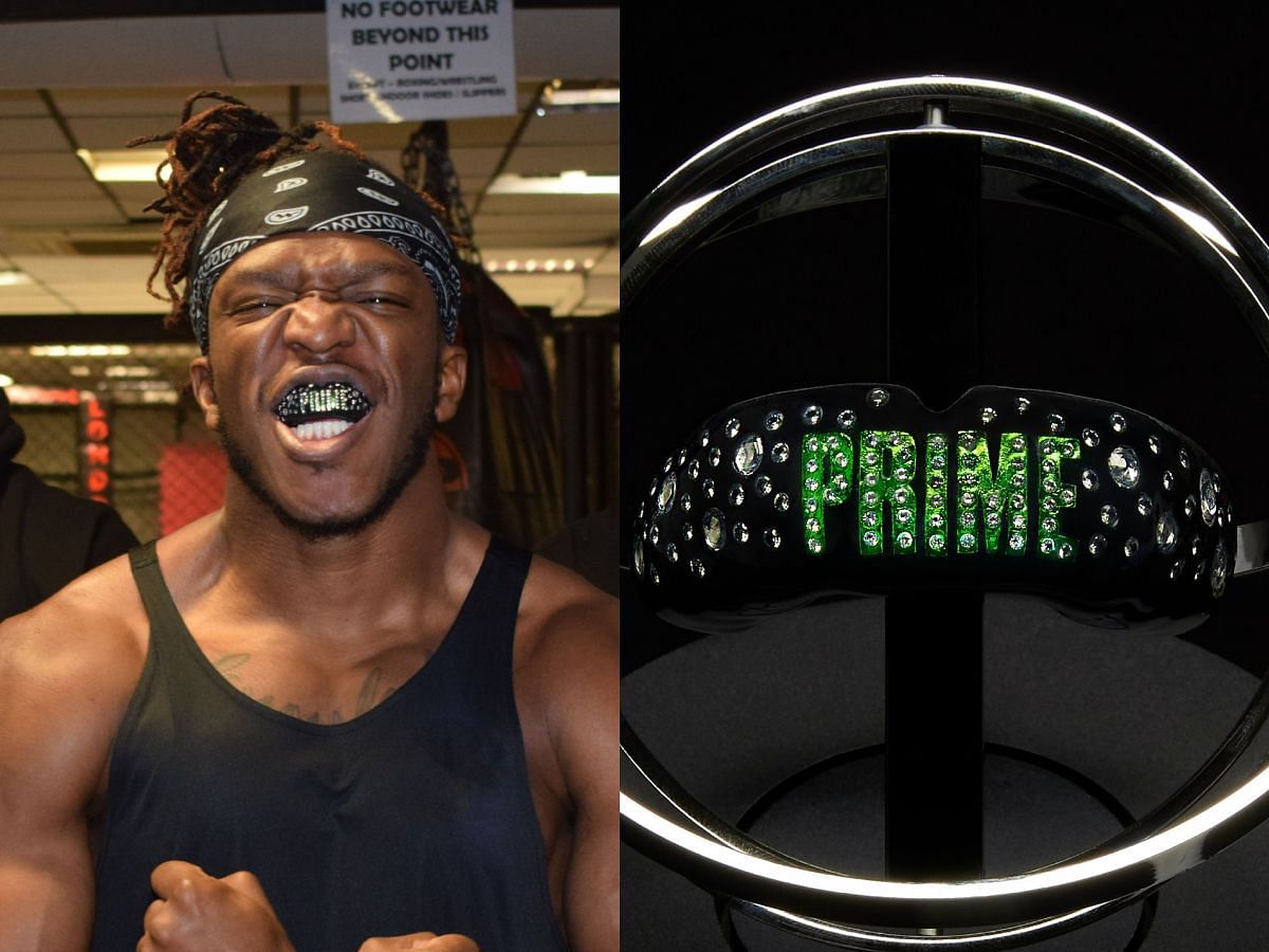 JJ&#039;s mouthguard reportedly cost him over &pound;40K (Image via X/@MichaelBensonn)