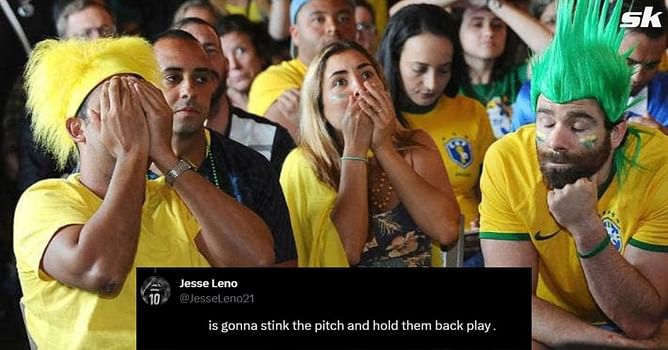 "Gonna stink up the pitch and hold them back" - Fans in disbelief as 26-year-old star starts for Brazil in World Cup qualifier against Venezuela