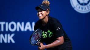 "Embarrassing": Naomi Osaka finds humor in her training mishap after comically missing a shot