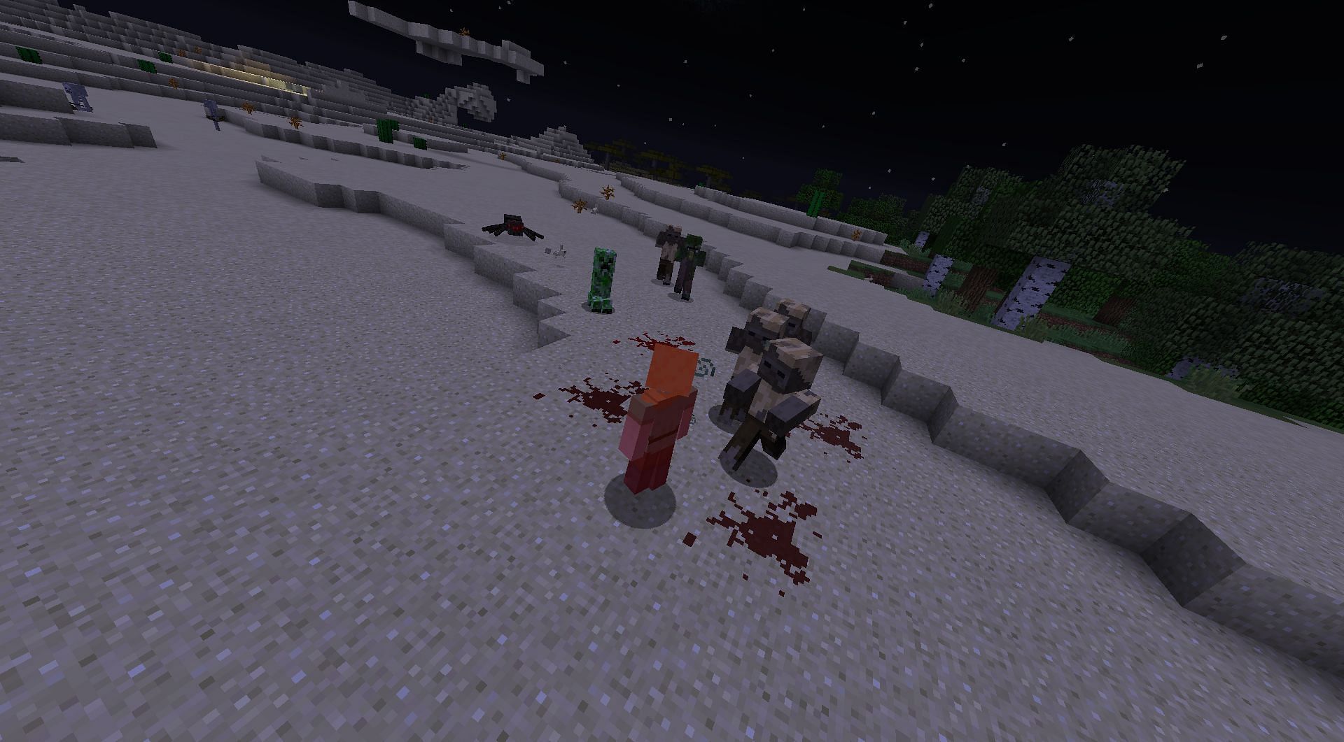 Zombie awareness enhances how zombies act in Minecraft (Image via CurseForge)