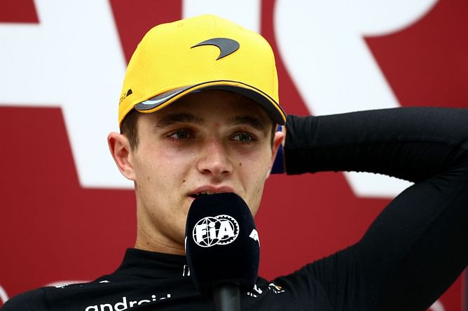 "Nothing, just lack of talent": A desolate Lando Norris reacts after watching Oscar Piastri win the 2023 F1 Qatar GP sprint