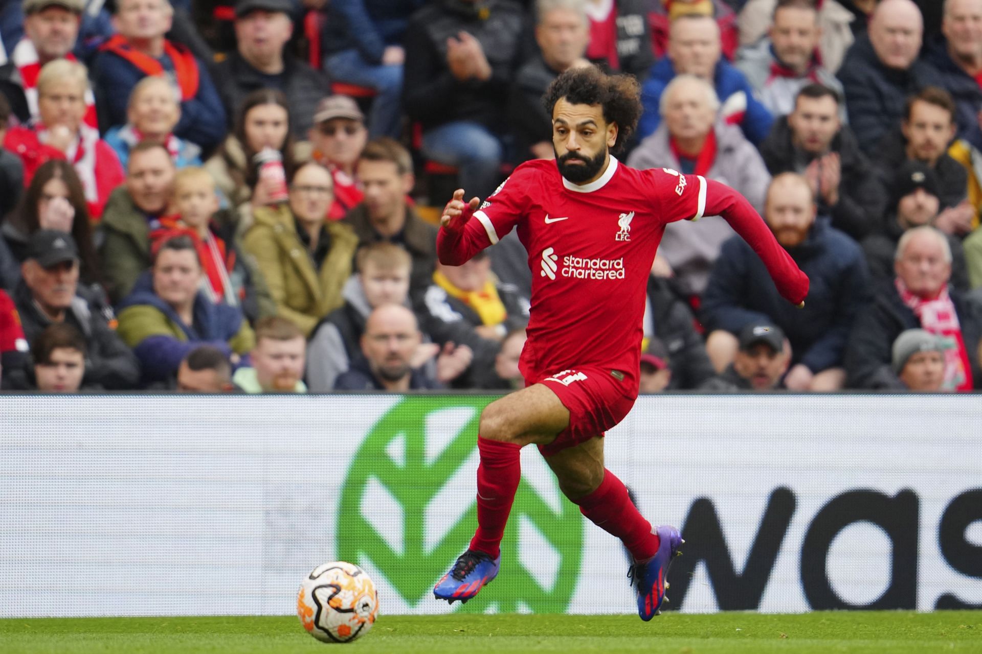 Salah&#039;s brace won the game for his side.