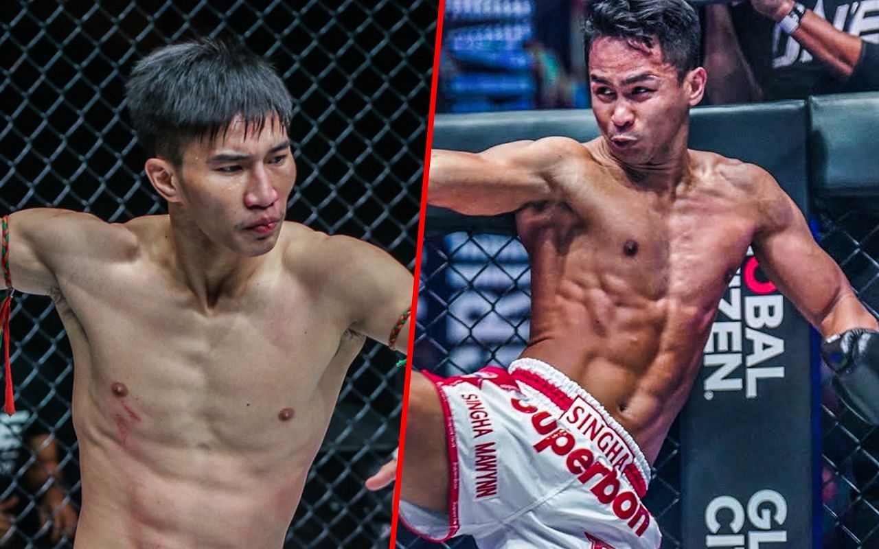 Tawanchai PK Saenchai and Superbon Singha Mawynn. [Image: ONE Championship]