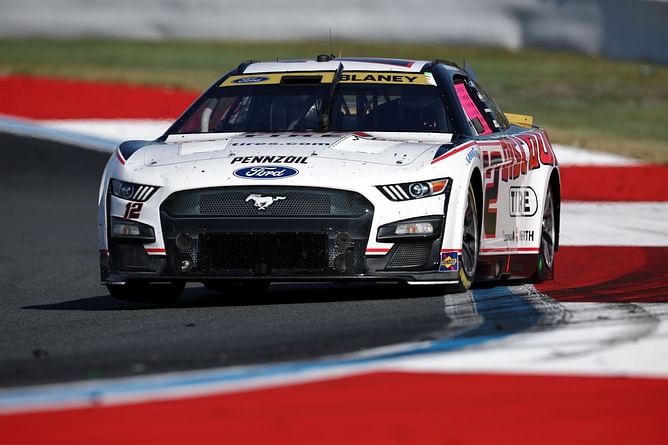 Why was Ryan Blaney disqualified after NASCAR Las Vegas race?