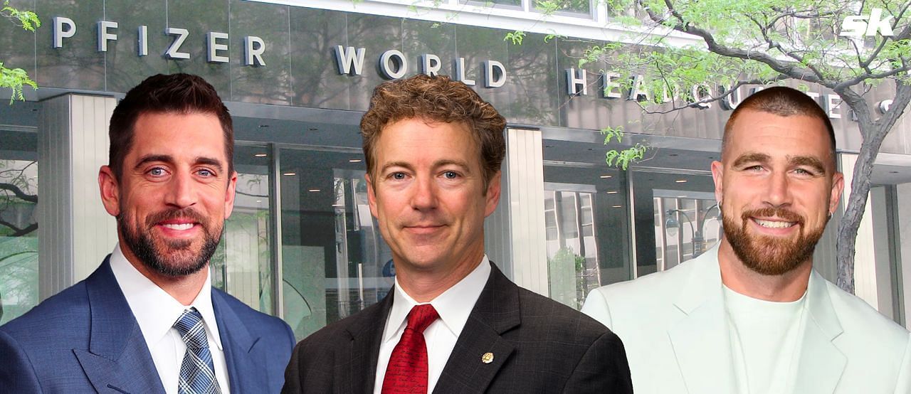 Senator Rand Paul has entered the vaccine debate between Travis Kelce and Aaron Rodgers.