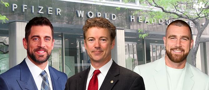 Senator Rand Paul adds fire to Aaron Rodgers’ vaccine debate challenge against ‘Mr. Pfizer’ Travis Kelce