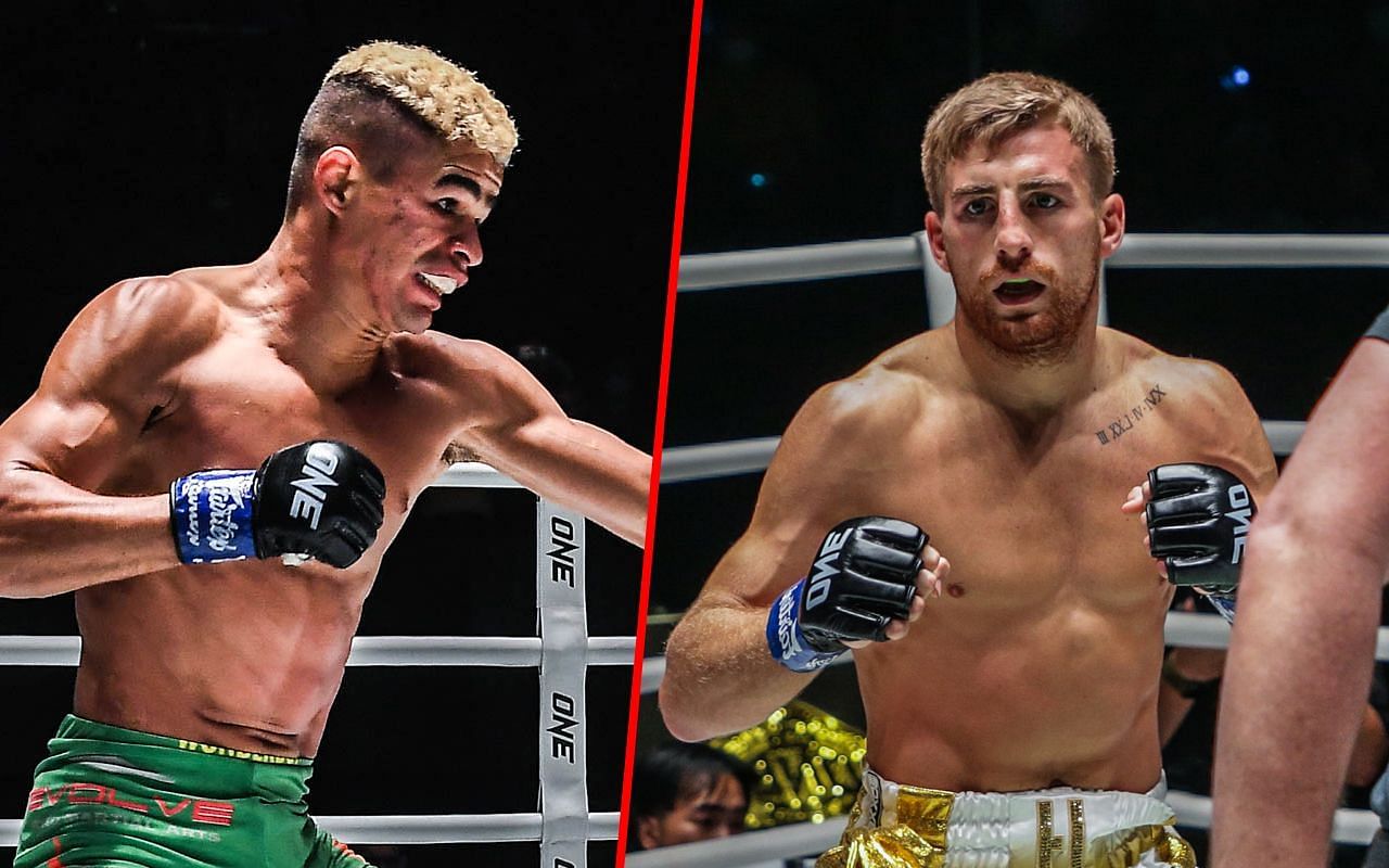 Fabricio Andrade and Jonathan Haggerty - Photo by ONE Championship