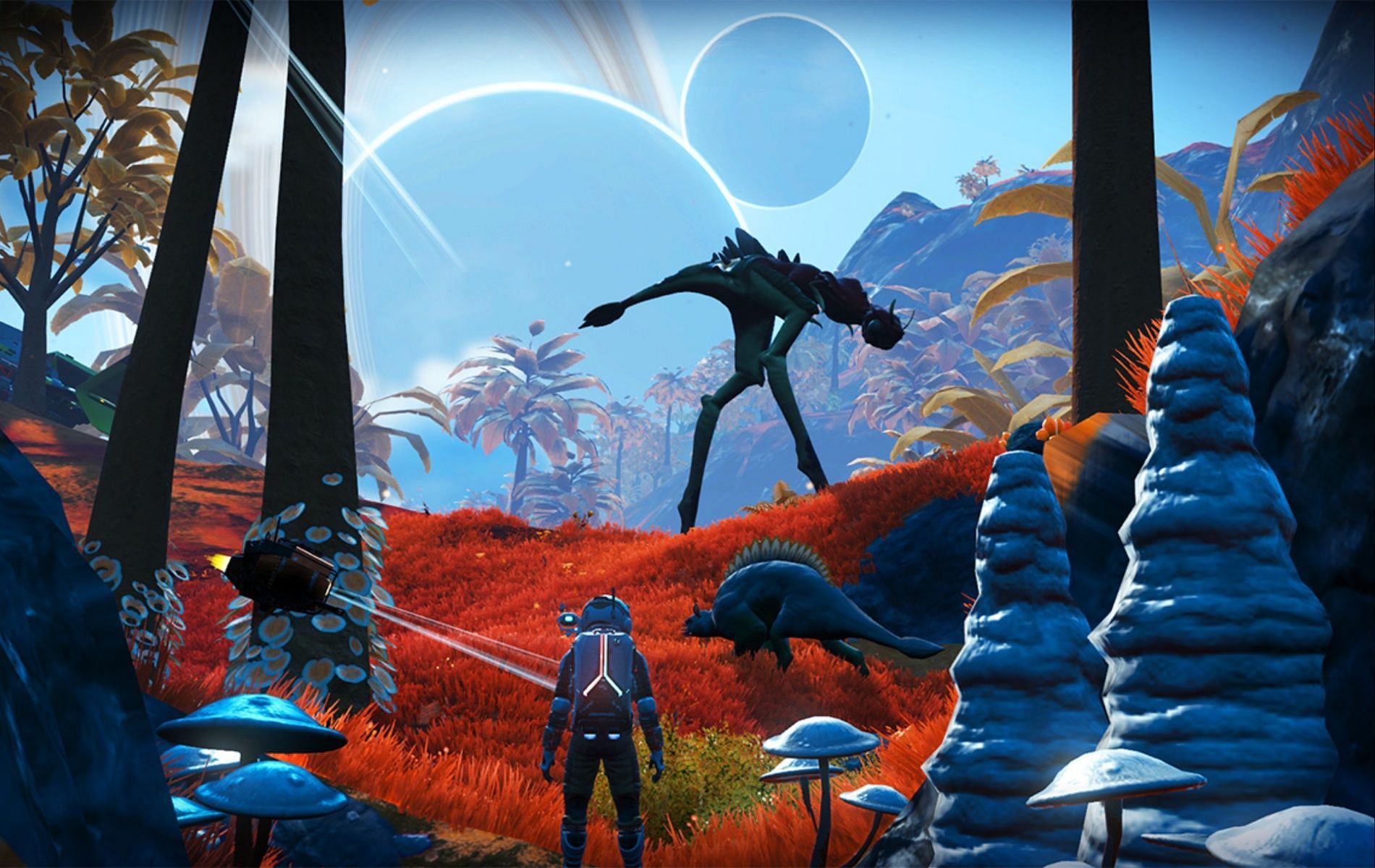 No Man&#039;s Sky is one of the best space exploration video games in 2023. (Image via Hello Games)