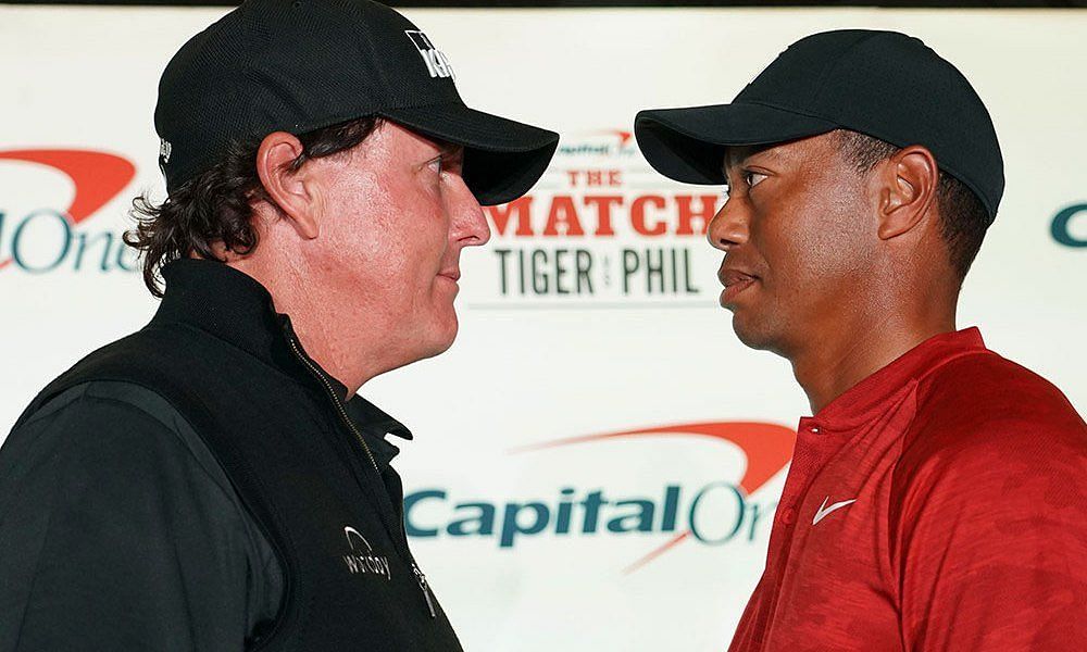 Tiger woods blocked ways for Phil Mickelson for the 150th Open Championship dinner