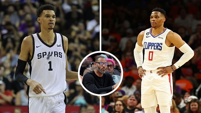 "Ain’t played one f***ing NBA minute": Kenyon Martin Sr. flames ESPN for ranking Victor Wembanyama over Russell Westbrook