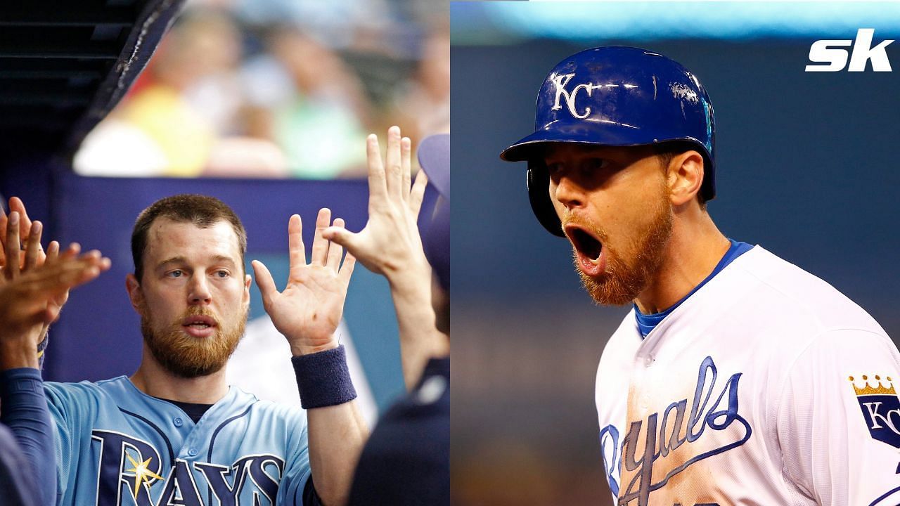 Which Athletics players have also played for the Royals? MLB
