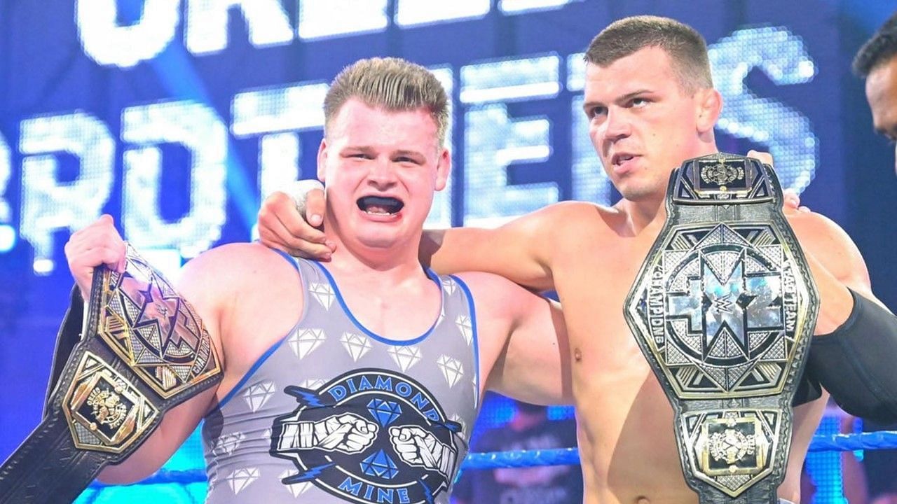 The Creed Brothers are former NXT Tag Team Champions