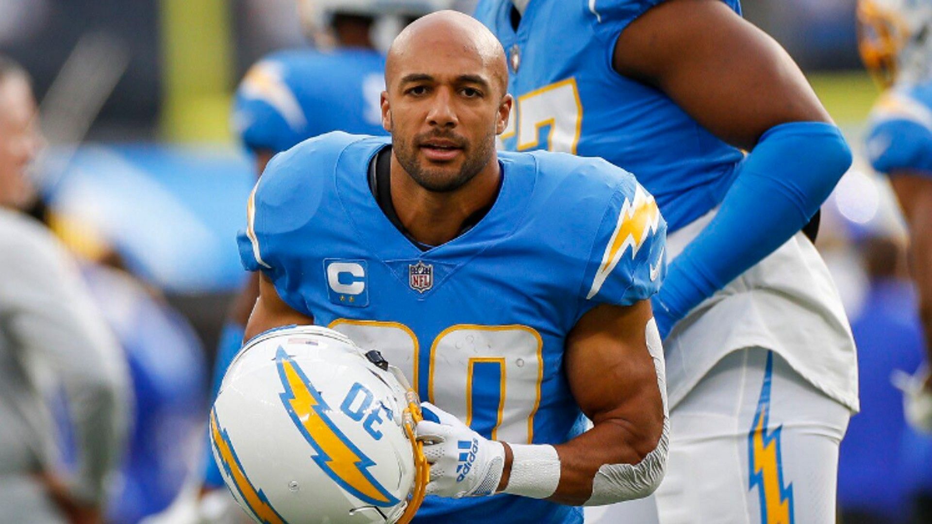 Chargers' RB Austin Ekeler (ankle) is listed as Doubtful for