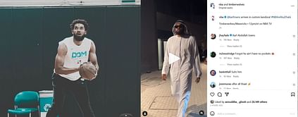 “KAT dripped tf out”: Karl-Anthony Towns showing up in dishdasha for T’Wolves’ Abu Dhabi preseason finale has NBA fans wheezing
