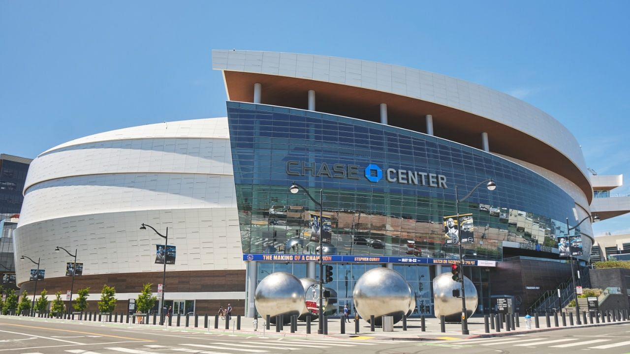 The Chase Center in San Francisco, California.
