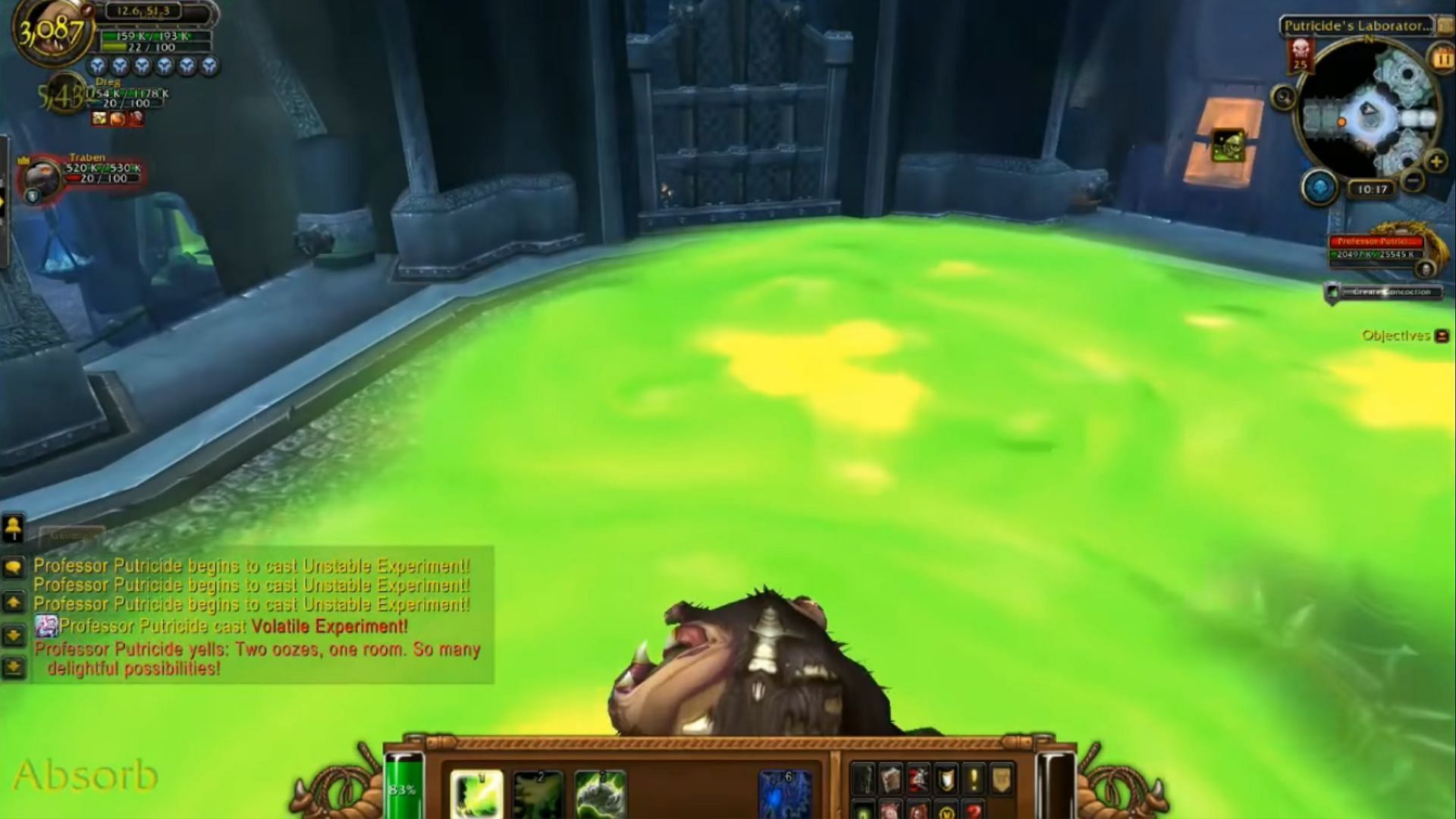 Spam the button and gulp down that ooze (Image via Blizzard Entertainment)