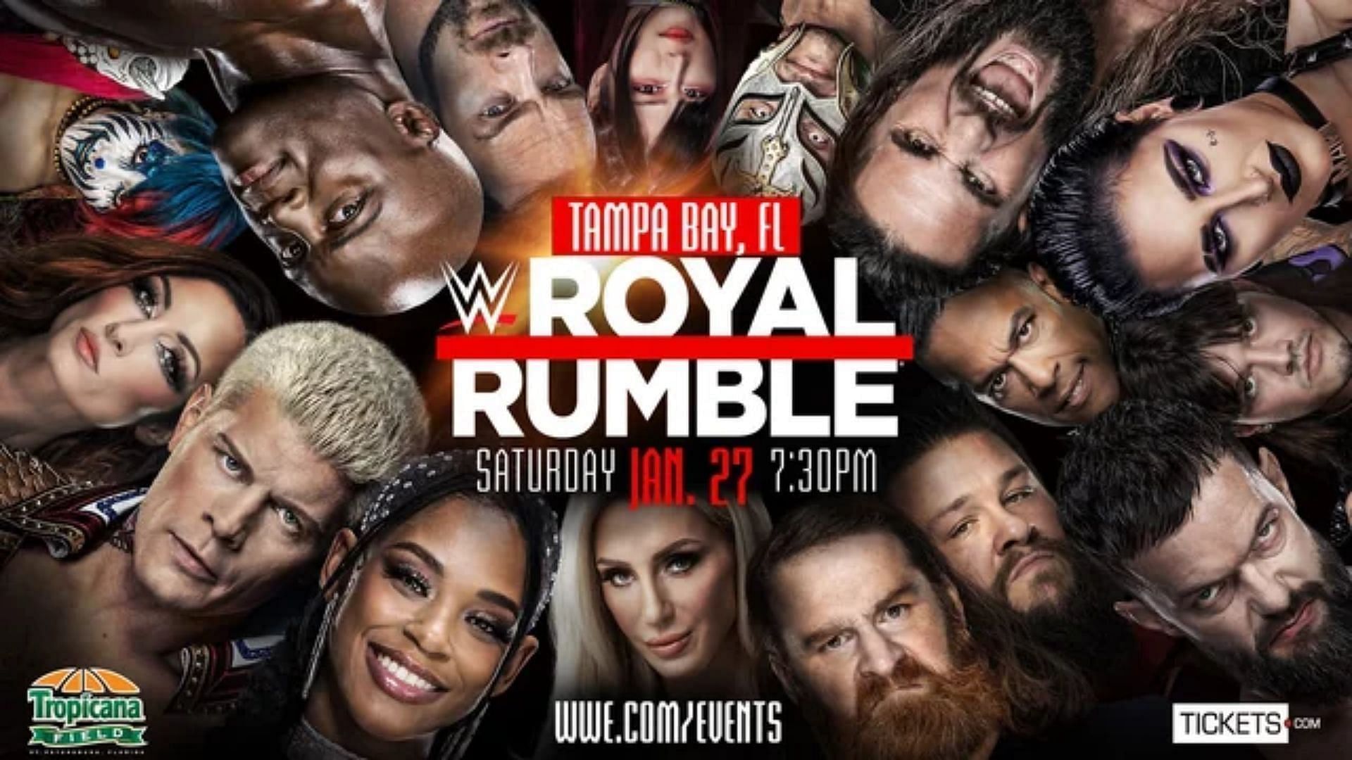 Fans reacts as the favorites for the Royal Rumble Match