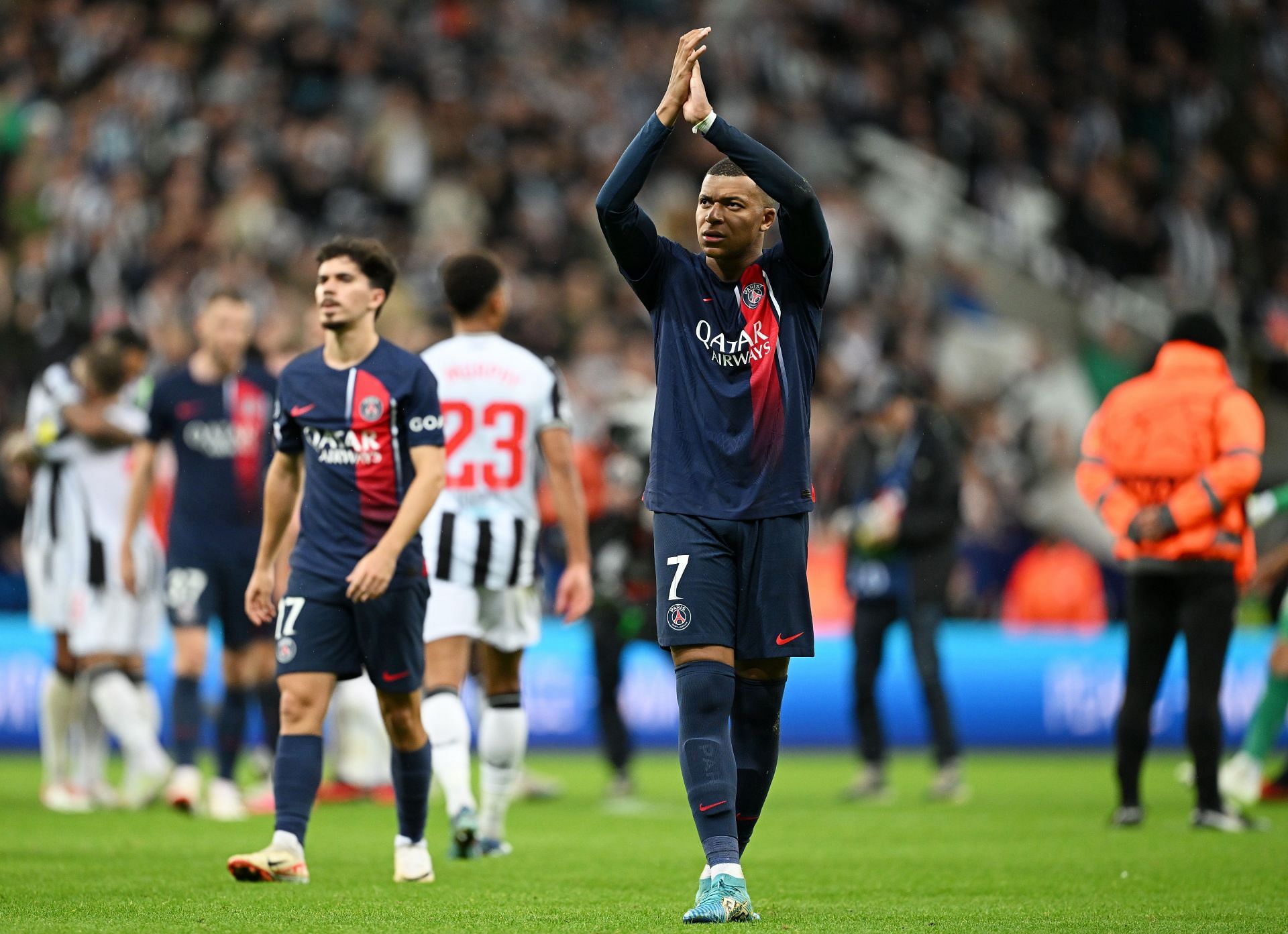 Kylian Mbappe was a shell of his usual self against Newcastle.