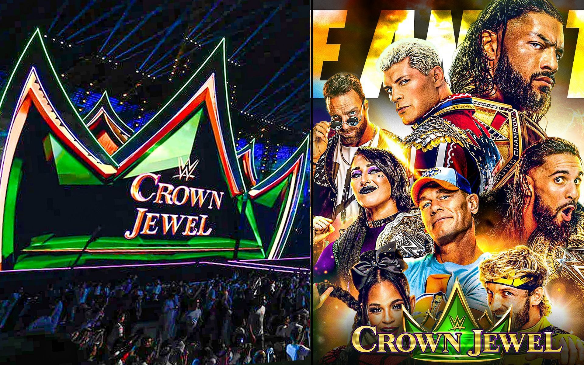 Crown Jewel 2023 is the second Saudi Arabia show of WWE this year