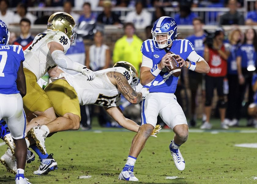 Riley Leonard, JUNIOR Quarterback, Duke