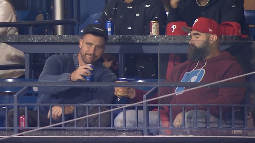 Kelce Brothers in Attendance as Phillies Beat D-Backs - The Forkball