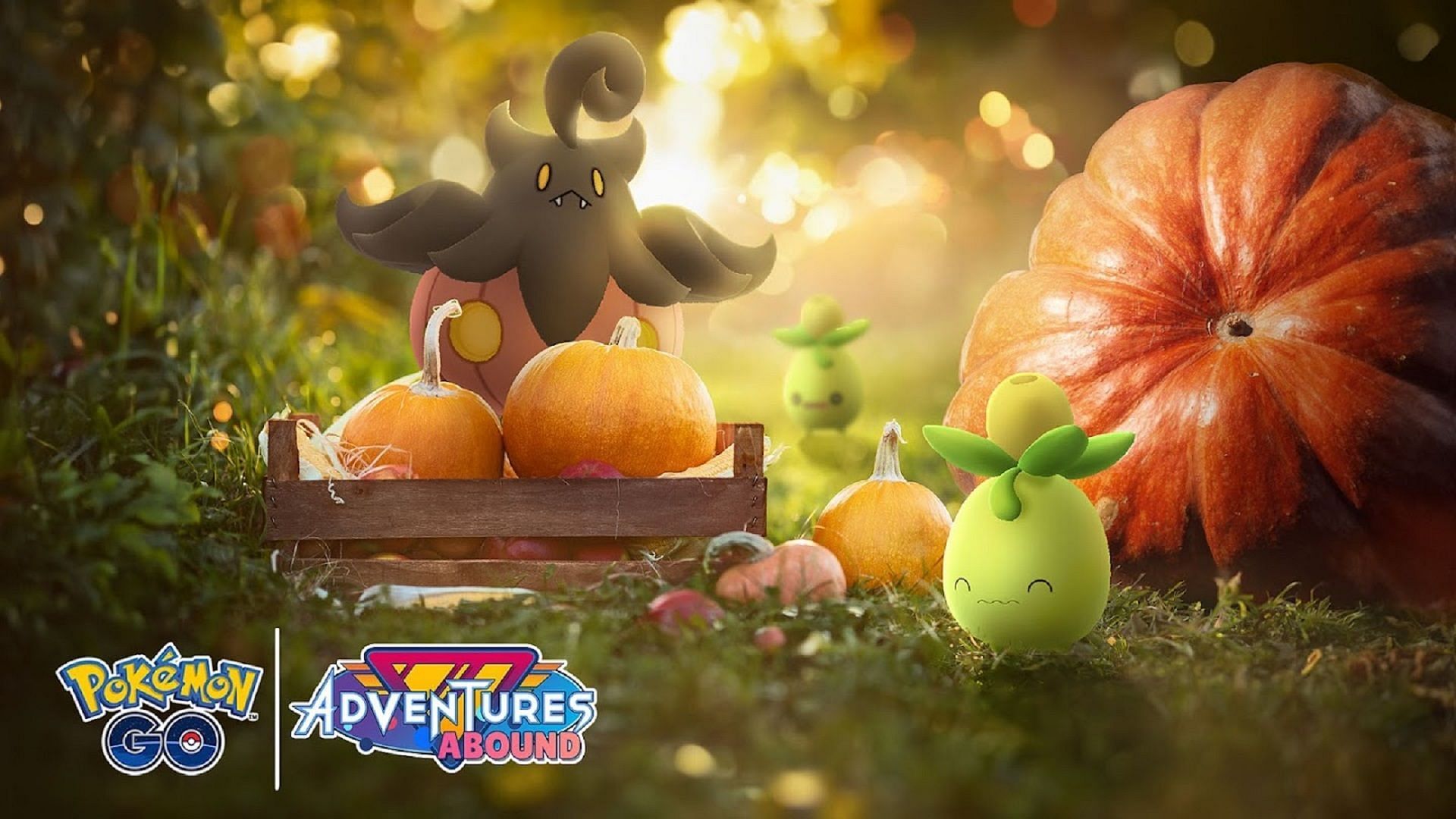 Pumpkaboo appears often in Pokemon GO&#039;s Autumn events. (Image via Niantic)