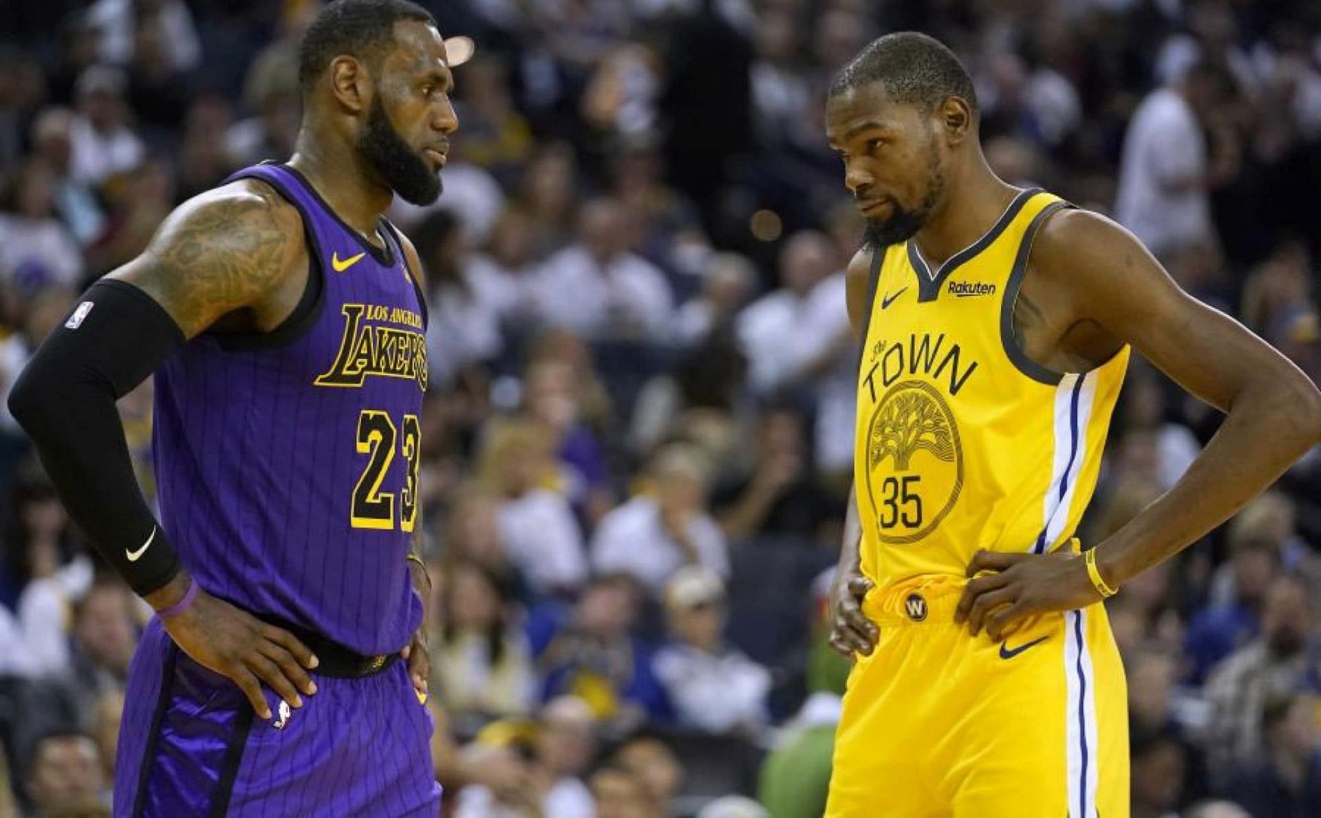 The last time fans saw LeBron James versus Kevin Durant was in 2018
