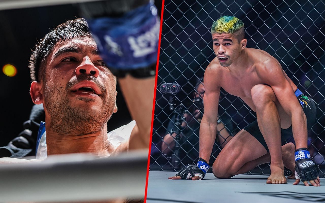 Danial Williams (left) and Fabricio Andrade (right) | Image credit: ONE Championship