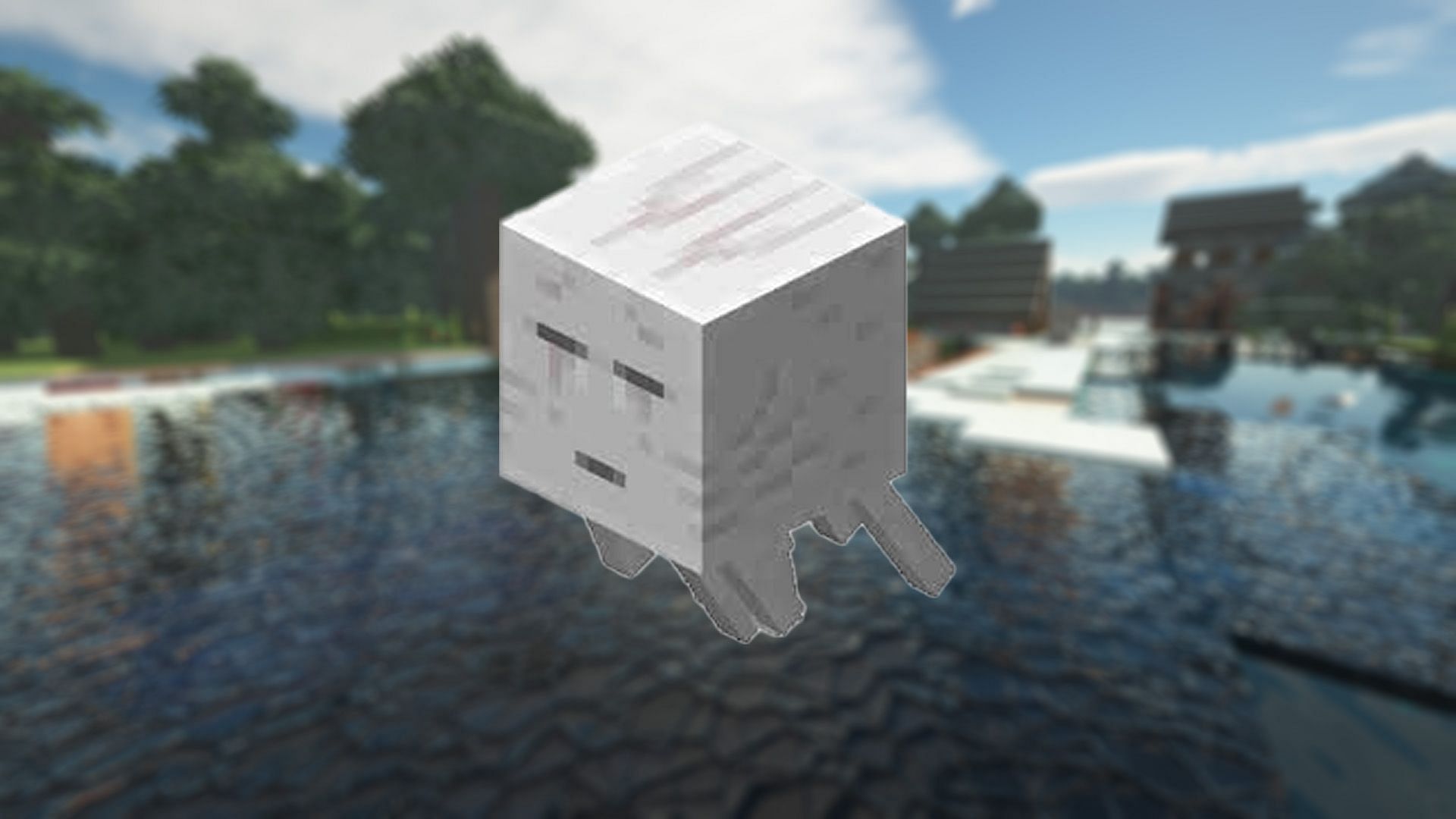 The Ghast is the ghost of the Nether (Image via Mojang)