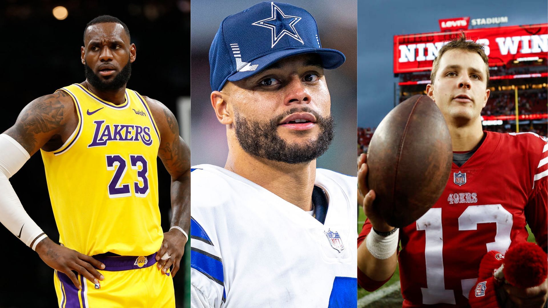 LeBron James says he dropped Cowboys fandom because of team's stance on  kneeling during national anthem