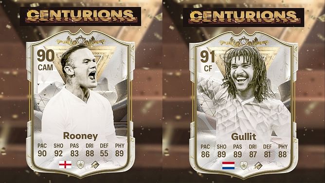 All major EA FC 24 Centurions Icons leaks featuring Zico and Wayne Rooney