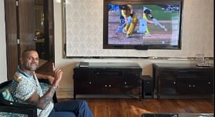 [Picture] “Go India” – Shikhar Dhawan cheers for Men in Blue for IND vs AUS 2023 World Cup from home