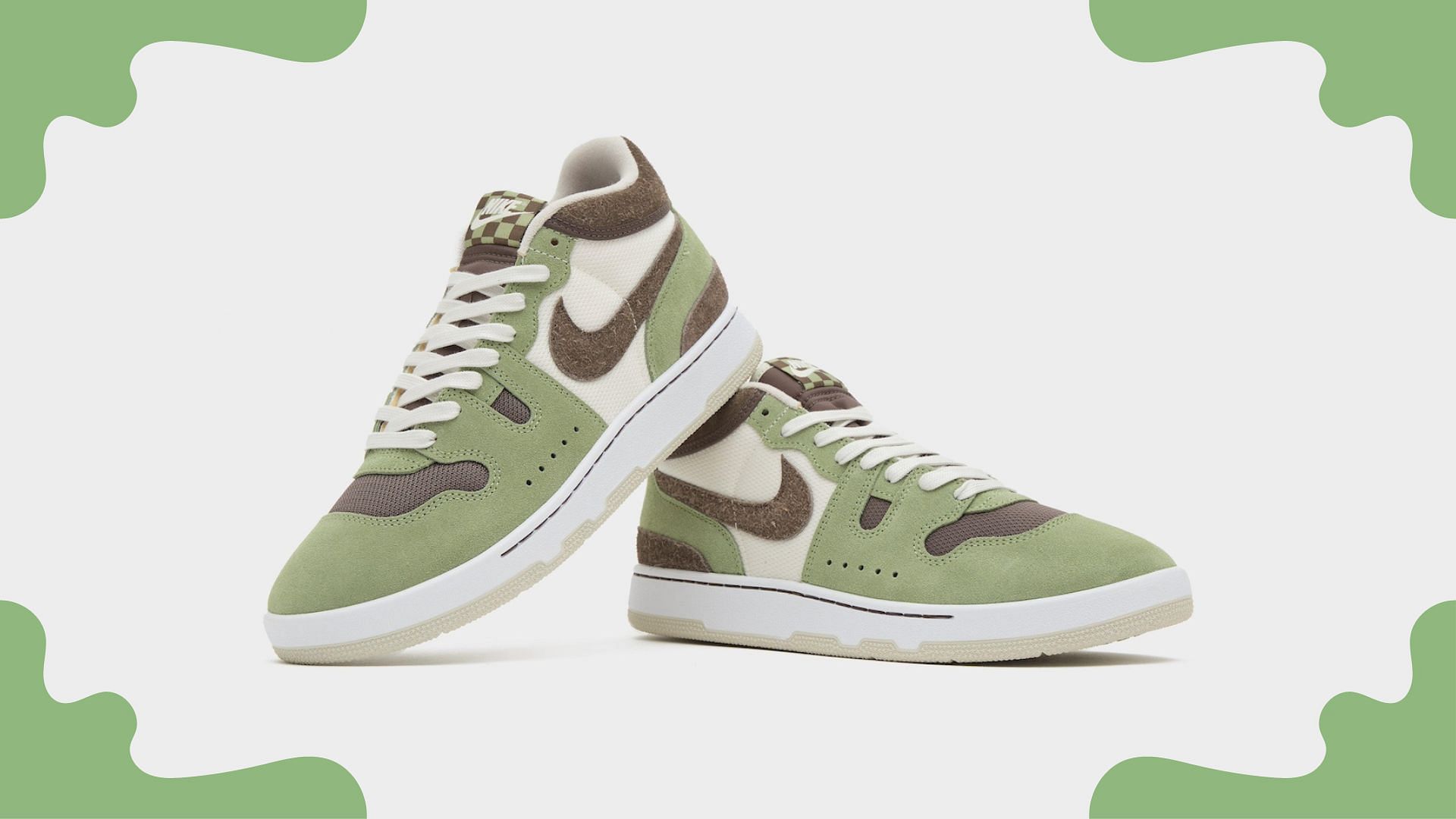 Nike Mac Attack Oil Green shoes (Image via JD Sports UK)