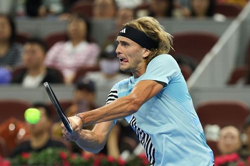 Zverev at the 2023 China Open.