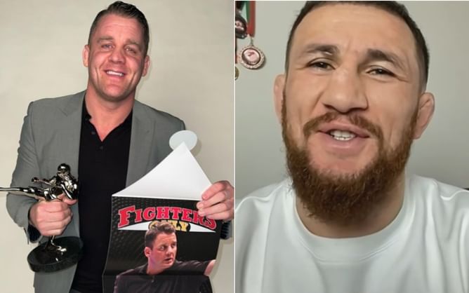 “I only fear God and Marc Goddard” - Merab Dvalishvili hesitant to be officiated under UFC referee Marc Goddard’s watch after 2 controversial calls