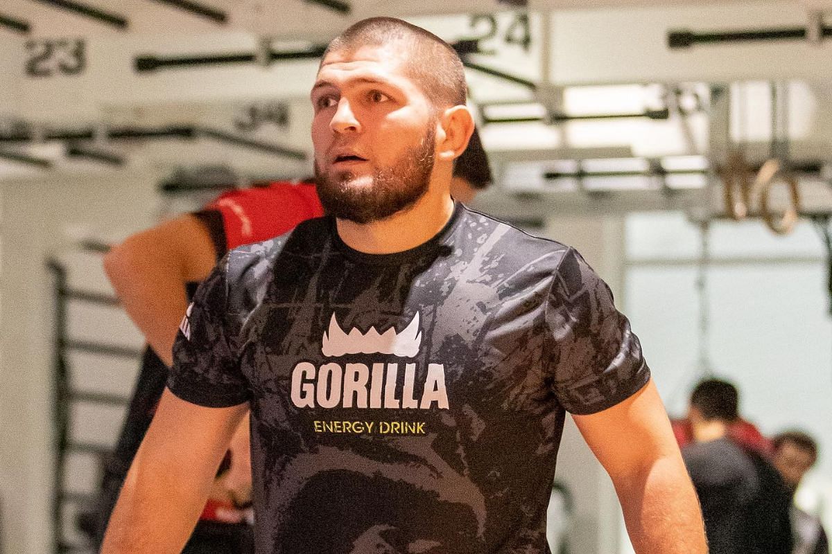 Khabib Nurmagomedov announced his retirement in Abu Dhabi in 2020 [Image Credit: @khabib_nurmagomedov on Instagram]