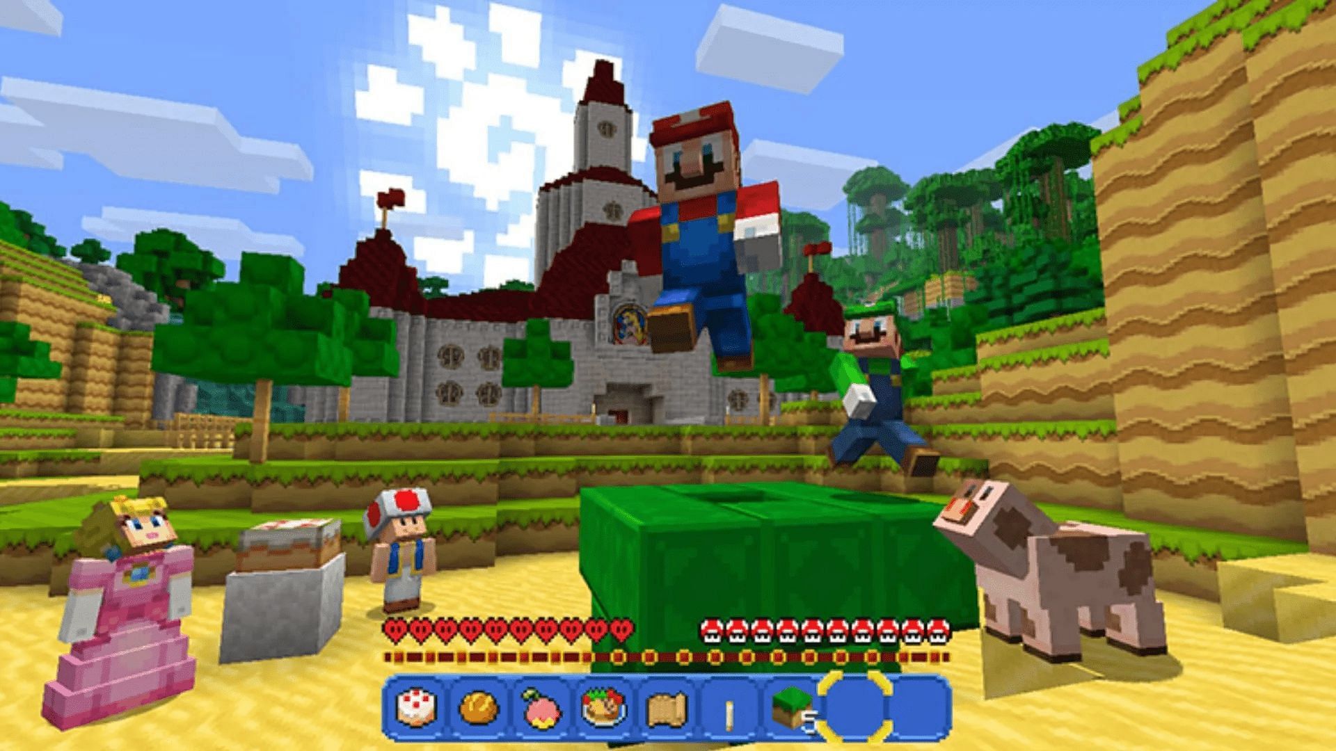 Les joueurs Nintendo Switch peuvent mettre à jour le jeu à peu près aussi rapidement que les autres consoles (Image via Mojang)